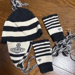 Vivienne Westwood ニット帽 手袋 セットのサムネイル