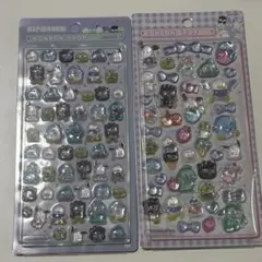 はぴだんぶい　ボンボンドロップシール　ミニ　2枚