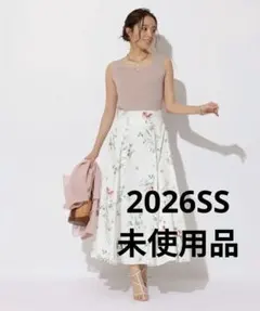 鹿沼憂妃着用☆完売色☆新品☆JUSGLITTY スキッパードッキングワンピ