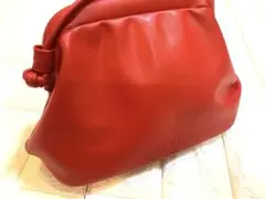 tAKE Kastane レッドショルダーバッグ