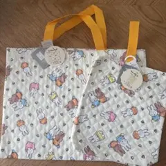 【新品】ミッフィー レッスンバック & 上履き入れ　セット