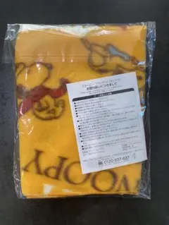 スヌーピー フリースブランケット イエロー