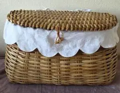 catherine denoual Maison♡ラタンバスケット　Mサイズ