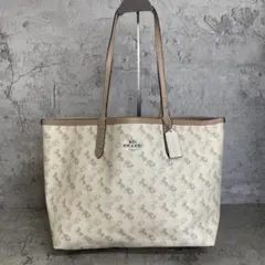 COACH CP053 ハートプリント シグネチャー シティトート - メルカリ