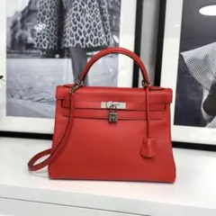 エルメス HERMES フラットケリー 希少 レア 美品 ケリーフラット 