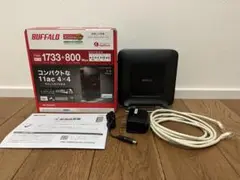 BUFFALO 11ac 4x4 無線LANルーターWSR-2533DHP-CB