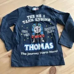 トーマス 長袖カットソー ロンT 110cm ダークブルー