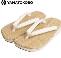 YAMATOKOBO 雪駄 Mサイズ 白緒 草履 和装履物 新品 未使用 - メルカリ