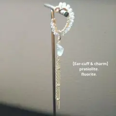 ✧SALE✧【Ear-cuff & charm】14kgfロングチェーン 限定品