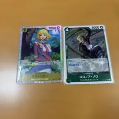ワンピース カードゲーム ステューシー&ゾロ