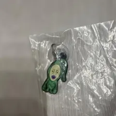 こびとづかん　めじるしラバーマスコット　クサマダラオオコビト めじるしチャーム