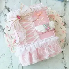 マカロンバインダーデコ　A6サイズ　おすそ分けファイル