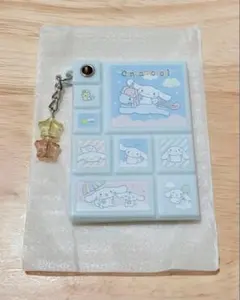 シークレット　タイルシール風ミニミラー　シナモロール