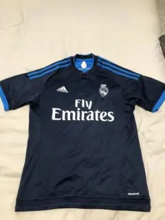 adidas レアル・マドリード シャツ ネイビー