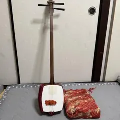 三味線 本体 中棹 練習用 初心者 和楽器 入門用 軽量 ビンテージ 骨董 
