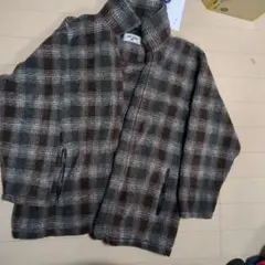 PRO-KEDS フリースジャケット チェック柄 4L