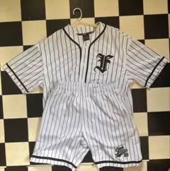 Fubu ベースボールシャツ セットアップ 上下　ホワイトのサムネイル