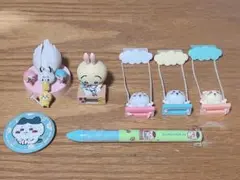 ちいかわ ハチワレ うさぎ くりまんじゅう ガチャガチャ 缶バッジ ボールペン
