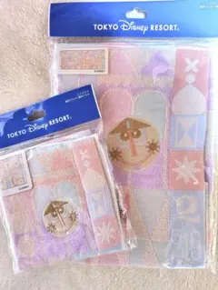 東京ディズニーリゾート ❤️イッツアスモールワールド　フェイスタオルミニタオル