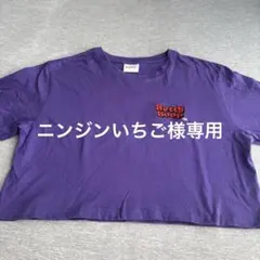 ベティブープ クロップドTシャツ 紫　Lサイズ
