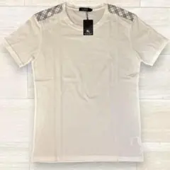 【未使用品】BURBERRYBLACK LABEL Tシャツ 2 肩ノバチェック