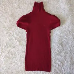 burberry blue lable ニット　タイト　赤　平成