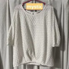 mystic ホワイト 半袖 トップス フリーサイズのサムネイル