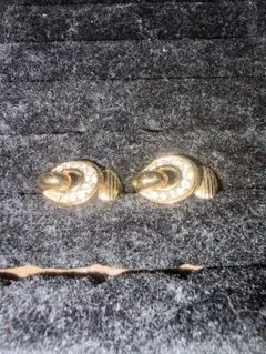 ヴィンテージDior イヤリング両耳【Chr.Dior 表記あり】