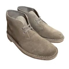 【美品】Clarks チャッカブーツ スエード 薄茶 US9.5 UK8.5