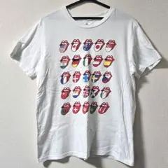 GU ジーユー ローリングストーンズ 国旗デザイン Tシャツ M