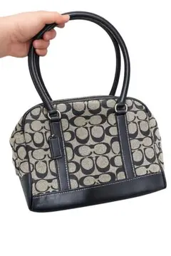 Coach ハンドバッグ ロゴ柄　28センチ