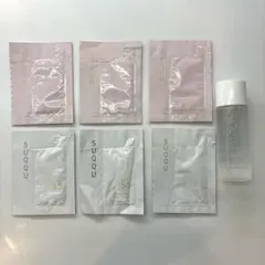 スック　フェイスリフレッシャー、化粧下地、クレンジング、日焼け止めサンプルセット