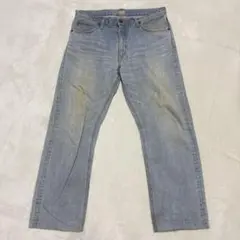 y021815 Lee デニムジーンズ　ダメージ　ヴィンテージ　36