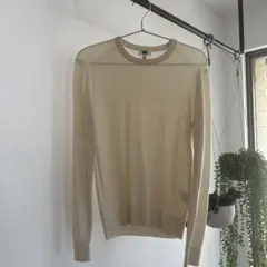 メリノクルーネックセーター ユニクロ