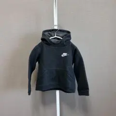 Nike ブラックフード付きパーカー 92-98cm