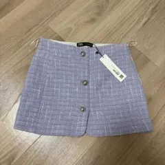 【新品未使用✨】ZARA スカート ミニ ツイード