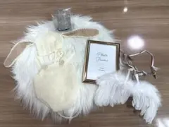 ウサギ　ニット衣装 セット ニューボーンフォト　小物セット