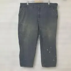 カーハート　ペインターパンツ ペイント汚れ　雰囲気　ビッグ　W46 US古着