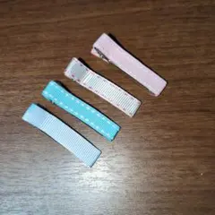 ヘアクリップ　4本セット