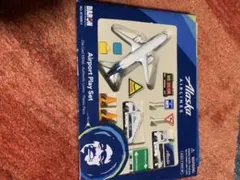 DARON Alaska Airlines 空港プレイセット 模型