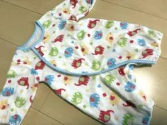 【美品】 カラフル ロンパース カバーオール ぞうさん 60~70