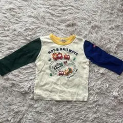 ホットビスケッツ　長袖ロンT 100