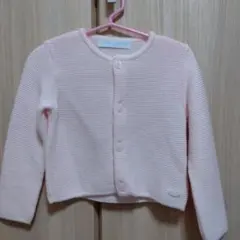tartine et chocolat べべ やわらかカーディガン　M ピンク