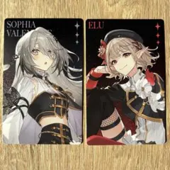 にじフェス2025 OVERTURE ホログラムカード２点セット