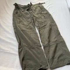 XLARGE エクストララージ カーキ マルチポケット　カーゴパンツ 32