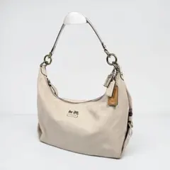 COACH マディソン Y2K ワンショルダーバッグ レザー ホワイト