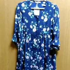 セラフ　ワンピース 　花柄 チュニック　新品未使用品　女の子　120センチ