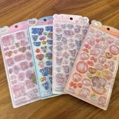 うるちゅるポップシール 4点セット エンジェルブルー エスターバニー サンリオ