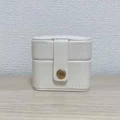 ホワイト アクセサリーケース 指輪 ピアス