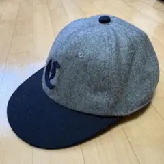 WHITES VILLE ホワイツビル ベースボールキャップ グレー/ネイビー